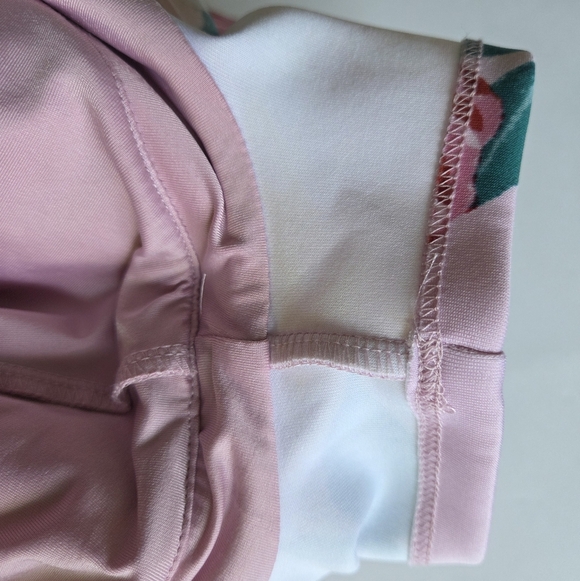 Floral Off-Shoulder Guess Pink Dress - Picture 7 of 9